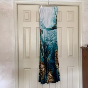 Gorgeous print maxi dress